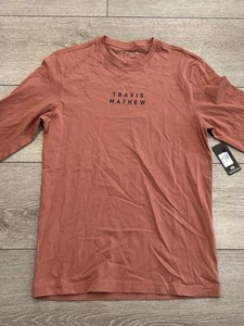 Travis Mathew Smoky Taste Long Sleeve Graphic T-Shirt Mens Small S Golf Casual - Picture 1 of 6