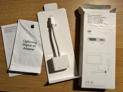 Apple Lightning - HDMI Digital AV Adapter - Weiß - Model A1438 - Bild 1 von 4