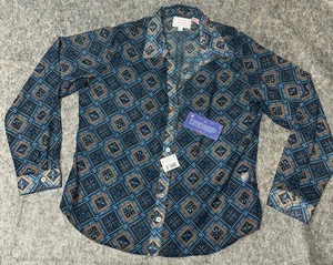 Panhandle Women XL- Low Cut- Thin- Sexy- Western Shirt-NWT -(60-18) Check It Out - Picture 1 of 8