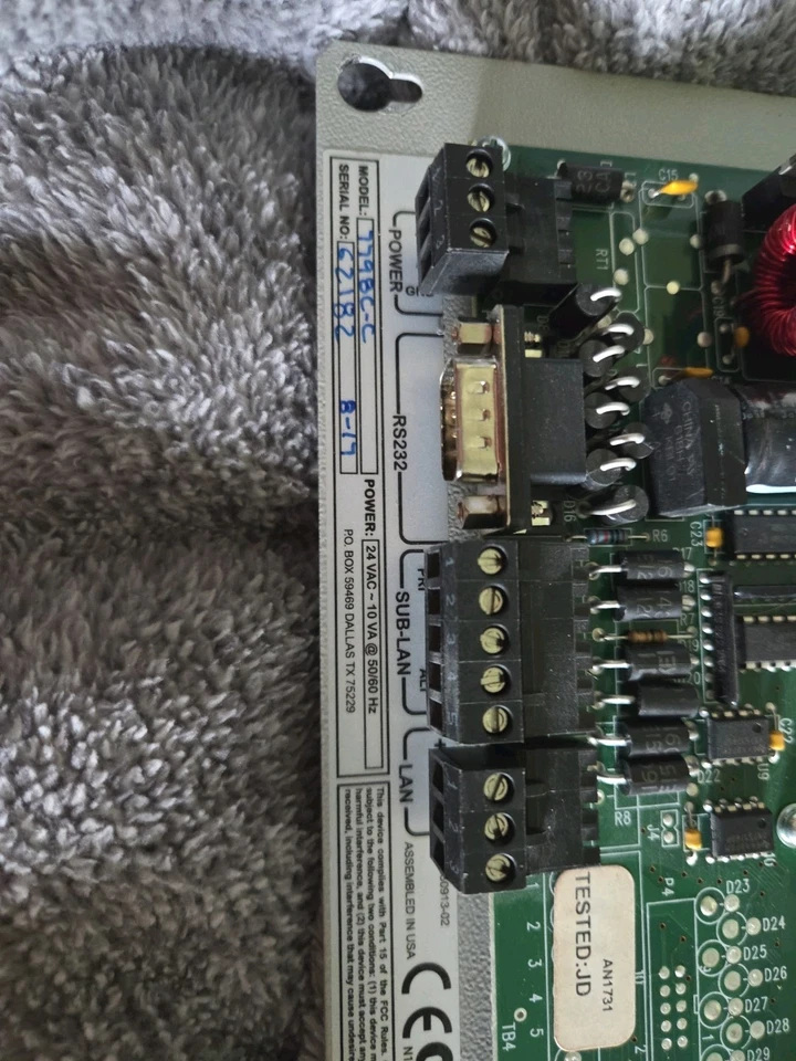 CSI TAC 7798-C Controller Sub Lan Interface (SLI) Schneider INET 7798C-C - Image 1 of 2