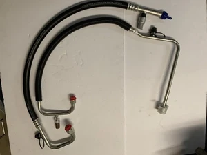 NEW 2011 FORD F750 6.7L SUCTION AND DISCHARGE A/C LINES HOSES - Picture 1 of 5