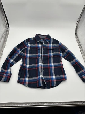 Wonder Nation Flannel Long Sleeve Shirt Boys Size 8 - Image 1 of 3