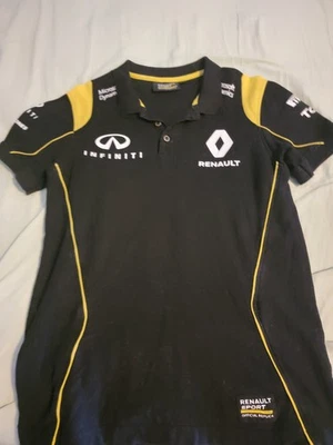 2016 Renault Formula One Team Castrol Team Fitted Polo - Image 1 of 4