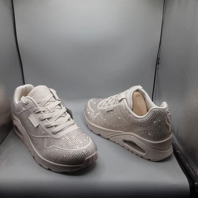 Zapatillas con cordones Skechers Street Street Uno Disco Rave 9M Taupe A119 Foto 1 de 4