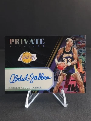 2024 Panini баскетбол Карим Абдул-Джаббар частные подписи Auto Lakers #PS-KAJ - Изображение 1 из 2