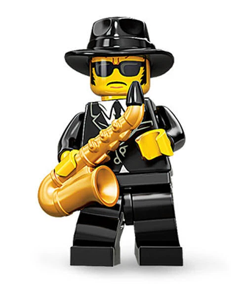 LEGO 71002 Series 11 Minifigure - (Jazz) Saxophone Player - New and Mint - Image 1 of 1