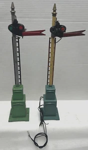 LOT OF 2 LIONEL PREWAR  STANDARD GAUGE SEMAPHORES: 82, 82N - NEED REWIRING - Picture 1 of 15
