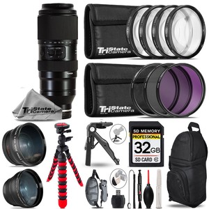 Tamron 50-400mm f/4.5-6.3 III VC Lens for Sony - 3 lens+Tripod+Backpack -32GB