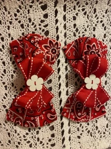 Rodeo Hair Bows. Sold Individually Or By The Lot - Picture 1 of 1
