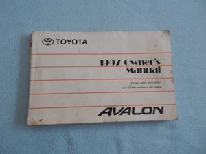1997 Toyota Avalon Owners Manual - Imagen 1 de 1