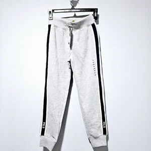 polo ralph lauren STRIPED FLEECE JOGGER PANT GIRLS SIZE M-10-12 - Picture 1 of 6