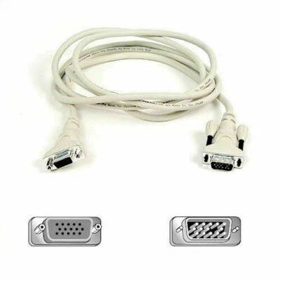 Cable de monitor de PC VGA Belkin Pro Series 6' 1,8 M F2N025-XX VGA Foto 1 de 3