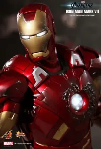 Figura firmada por Stan Lee Marvel Iron Man Mark 7 VII escala 1/6 Hot Toys MMS 185 CERTIFICADO DE AUTENTICIDAD - Imagen 1 de 14