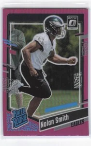 2023 Donruss Nolan Smith Rated Rookie Optic Preview Pink Prizm RC #382 - Picture 1 of 2