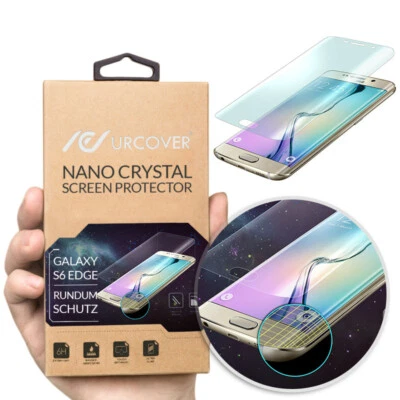 Urcover® Pellicola Protettiva Display Schermo Smartphone Edge Nano Crystal - Immagine 1 di 4