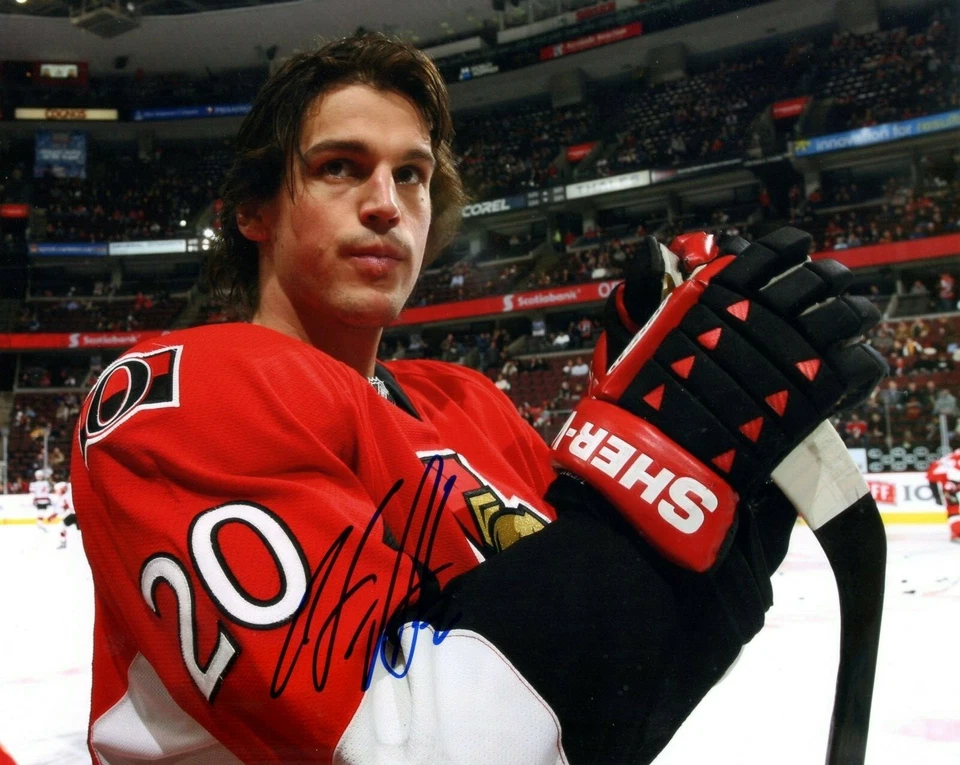 FOTOGRAFÍA 8X10 FIRMADA POR ANTOINE VERMETTE CON CERTIFICADO DE AUTENTICIDAD DE LOS SENADORES DE OTTAWA Foto 1 de 1