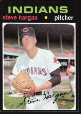 1971 Topps #375 Steve Hargan - $1 SHIPPING (JB4) - Image 1 of 2