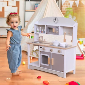 Play Kitchen Set, Pretend Play Set, Children Dollhouse Toy Simulated Cooking Toy - Picture 1 of 14