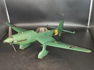 Cox Thimble Drome Stuka Airplane Untested Parts/Repair Motor Seems Locked - Picture 1 of 9
