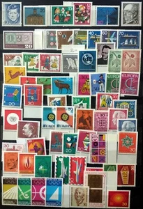 Germania Federale, raccolta di 235 esemplari (1960-1977) nuovi perfetti. - Foto 1 di 4