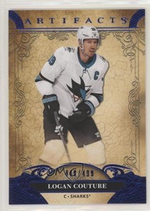 2020-21 Upper Deck Artifacts Blue Sapphire /499 Logan Couture #21