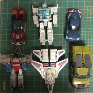 Transformers Lot Of 6 Figures Sold As Is!  Some Might Be Incomplete!! - Picture 1 of 23