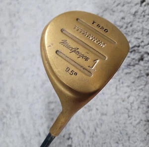 1992 MacGregor T920 Titanium Gold Driver Fujikura S-Flex Graphite Golf Club Read - Picture 1 of 6