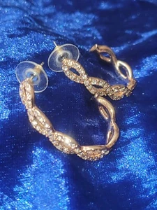 Strass Ohrringe, Markenlos - Bild 1 von 3