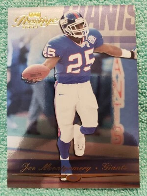 2000 PLAYOFF PRESTIGE JOE MONTGOMERY #128 NEW YORK GIANTS  - Image 1 of 4