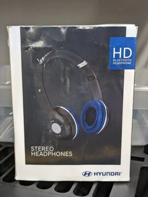 现代高清蓝牙 FM/MP3 立体声耳机(现代促销)全新开箱罕见 — 第 1/3 张图片