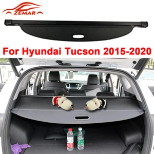 Cubierta de carga retráctil para Hyundai Tucson 2015-2020 maletero protección de sombra de seguridad - Imagen 1 de 8