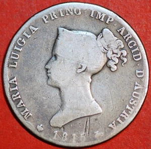 1815 Italian States PARMA 5 Lire Maria Luigia C# 30 - Picture 1 of 2