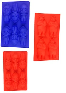 Silikonbackform Mascha und der Bär Kuchen  Kekse Muffinform Kuchenform Backform - Bild 1 von 3