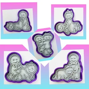 5er Set Sexposition Lebkuchen Ausstecher - Bild 1 von 12
