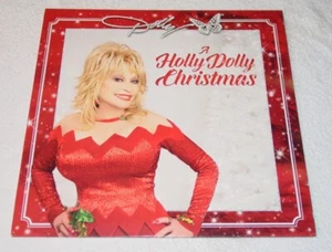 Dolly Parton A Holly Dolly Christmas LP Butterfly Ltd. Ed. White Vinyl Near Mint - Picture 1 of 8