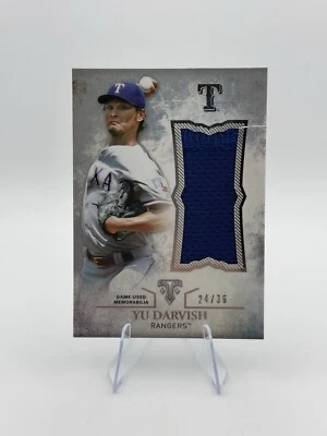 2015 Topps Triple Threads Unity Relics #UJRYD Yu Darvish 24/36 - Image 1 of 2