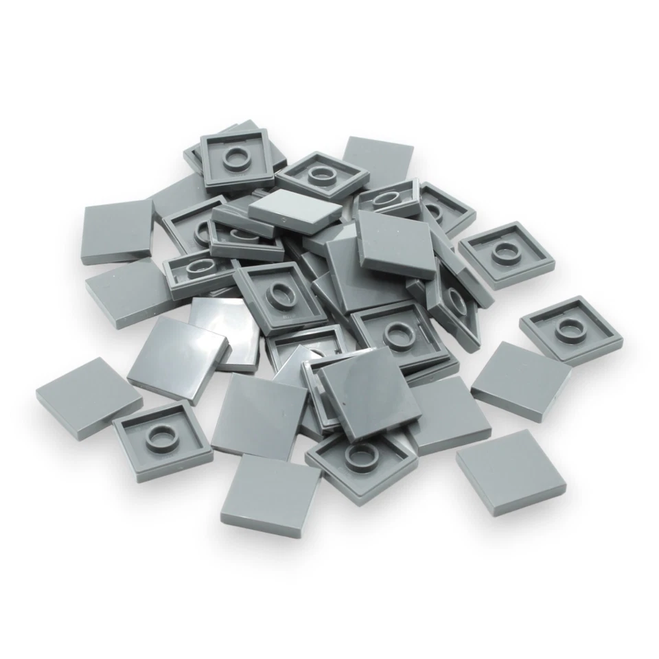 LEGO® Fliese 2x2 3068 Fliese - Standard Basic Neu - hellgrau dunkelgrau - Bild 1 von 1