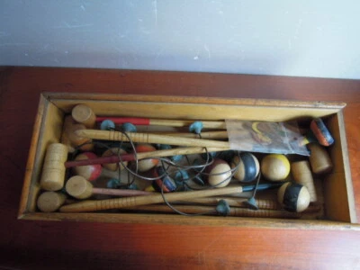 Jeu de croquet de salon ancien  - Photo 1/4