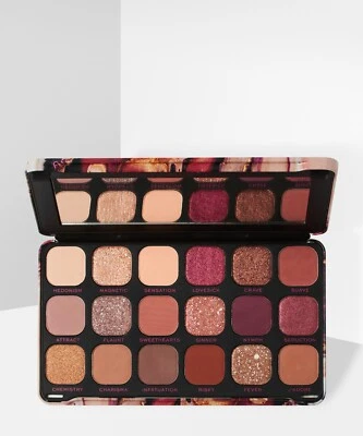 Makeup Revolution Eyeshadow Palette Forever Flawless ALLURE Matte ShimmerGlitter - Image 1 of 4