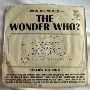 The Wonder Who? - Don’t Think Twice/Sassy 7” Vinyl 45 Philips 40324 US 4 Seasons - Picture 1 of 6