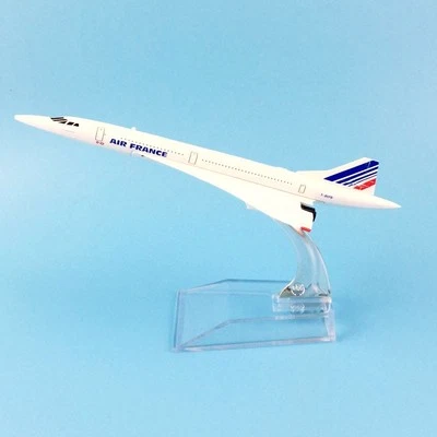 1:400 Diecast Airplane Model Collection 16cm French Concorde Passenger Airliner - Image 1 of 4