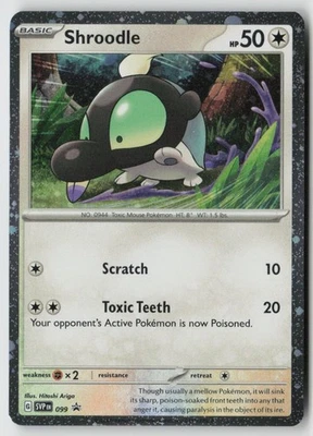 Shroodle - 099 - SV: Scarlet & Violet Promo Cards Holofoil- PTCG - Image 1 of 2