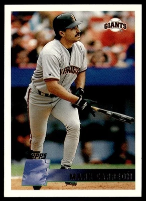1996 Topps Mark Carreon San Francisco Giants #74 - Image 1 of 2
