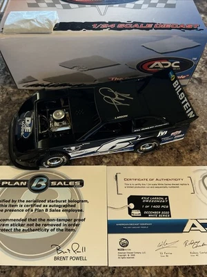 АВТОГРАФ 2020 NO6 Кайл Ларсон Рамли поздняя модель экшн NASCAR 1/24 литая - Изображение 1 из 4