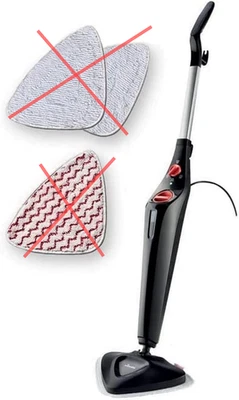 Vileda Steam Plus Dampfreiniger mit dreieckiger Moppspitze - Bild 1 von 4