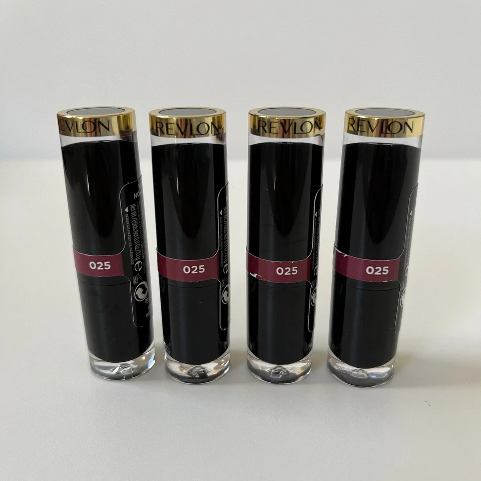 Revlon Super Lustrous Glass Shine Lipstick 025 Glassy Ruby New/