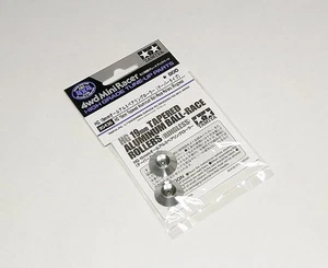 TAMIYA Mini 4WD Model HG 19mm Tapered Aluminum Ball-Race Rollers 95436 - Picture 1 of 2