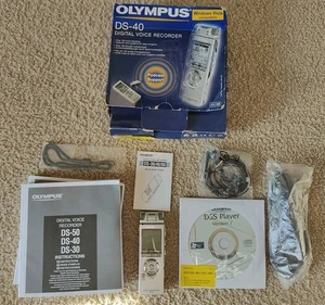 Olympus Diktiergerät DS-40 Professional verpackt komplett Top Zustand  - Bild 1 von 3