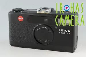 Leica Minilux Black 35mm Point & Shoot Film Camera #58003 T - Picture 1 of 10