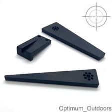 Kit de herramientas nivelador óptico armero mira para rifle montaje óptica pistola nivelación cuñas x3